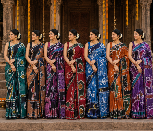BATIK SAREE - COTTON
