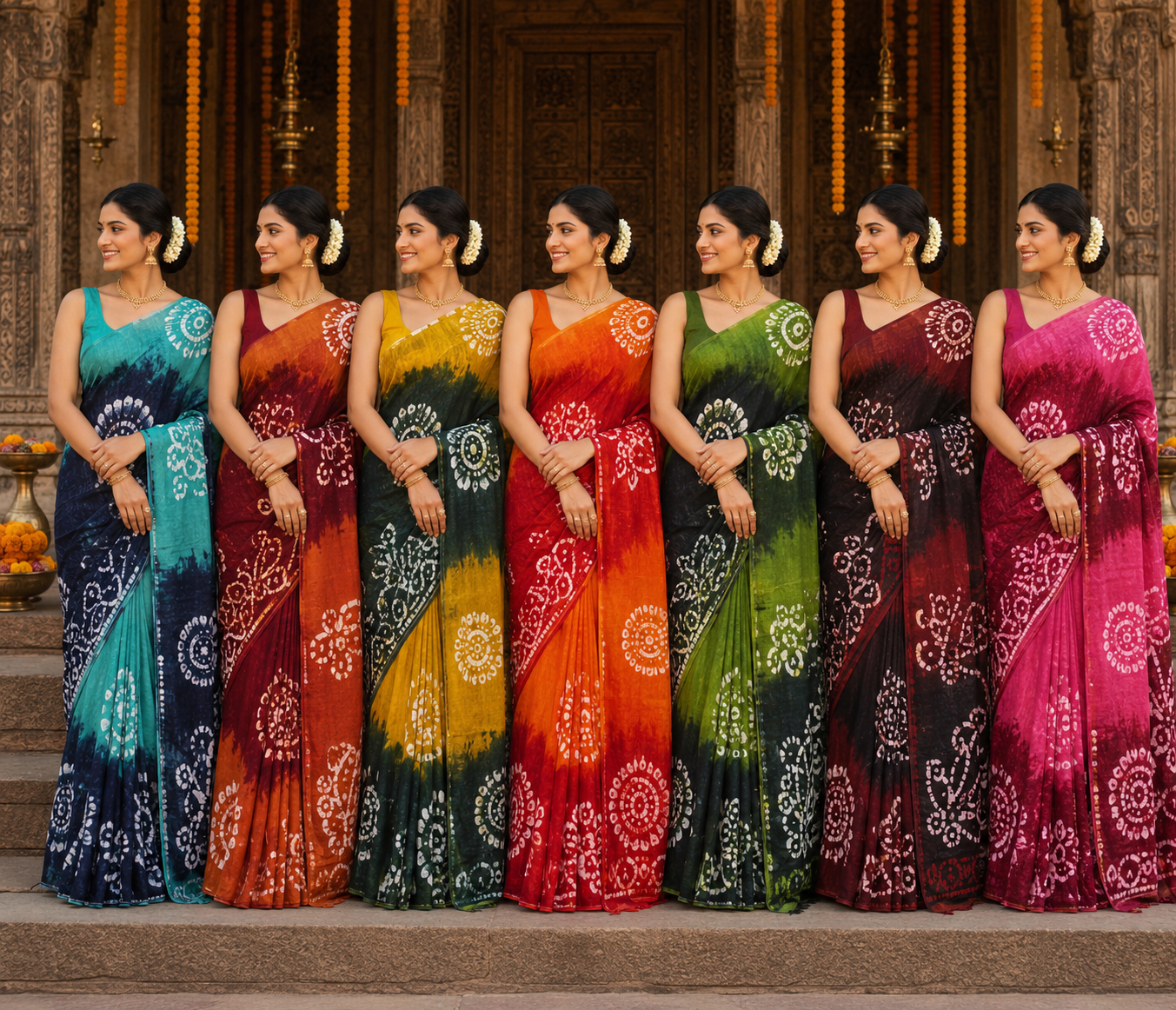 BATIK SAREE - COTTON