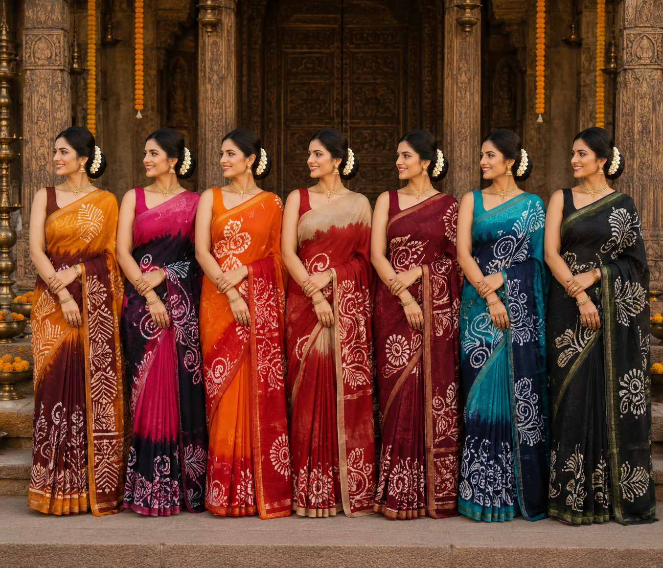 BATIK SAREE - COTTON