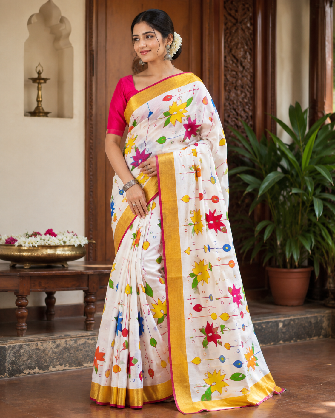 RESHAM KOTA AND KERALA COTTON