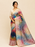 Somnath Bastralaya Women's Pure Katha Work Saree | Premium Traditional Ethnic Wear | Wholesale Saree