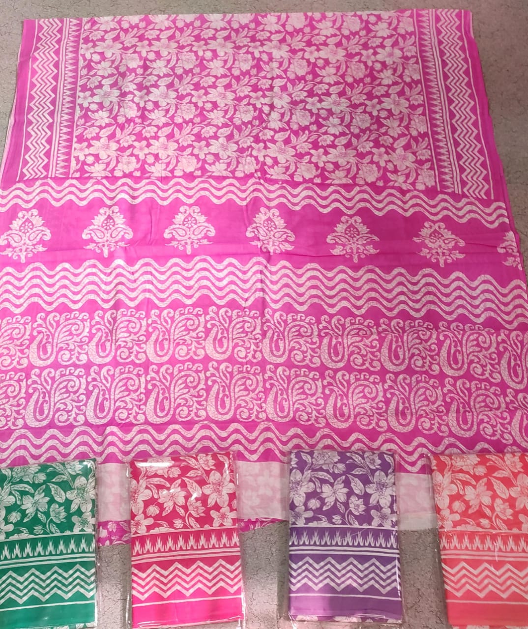 MULMUL SAREE - COTTON SAREE