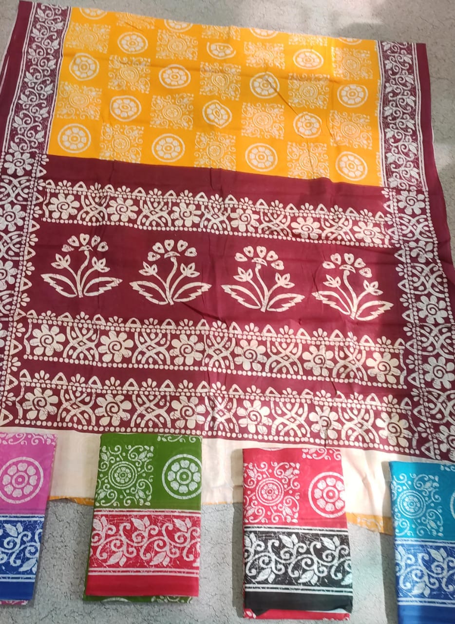 MULMUL SAREE - COTTON SAREE