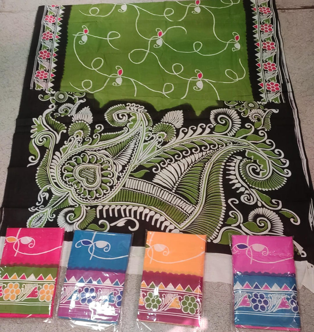 MULMUL SAREE - COTTON SAREE