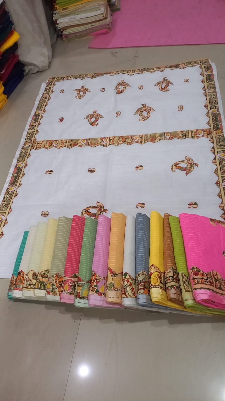 APPLIQUE WORK SAREE