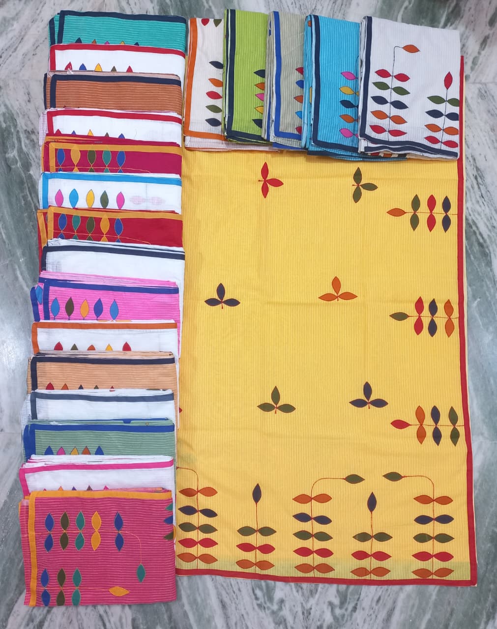APPLIQUE WORK SAREE
