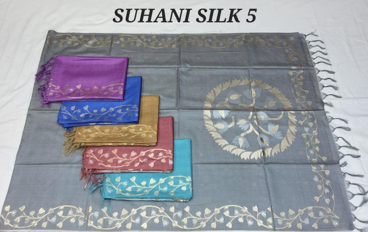 fashionable silk saree