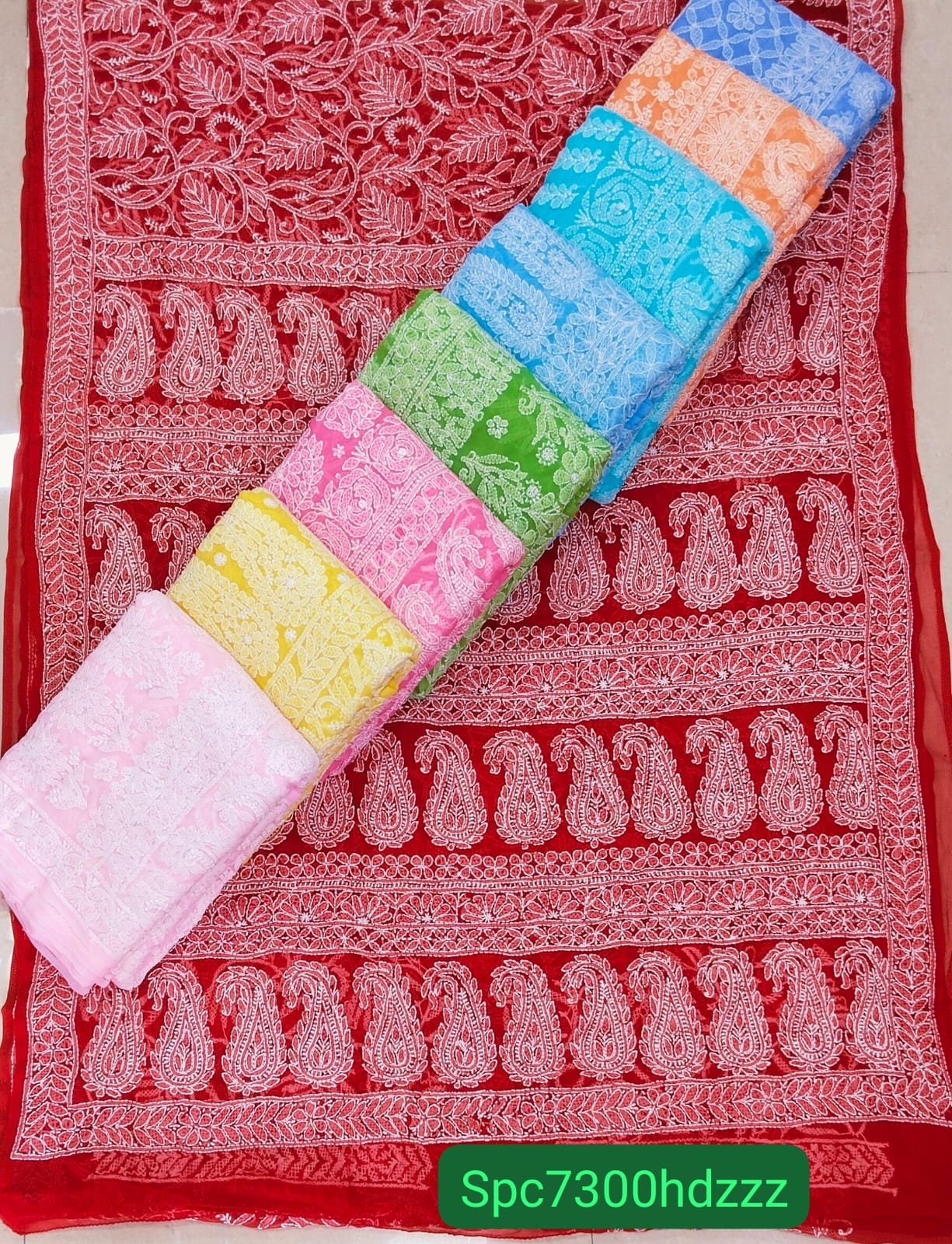 LUCKNOW CHIKON KARI SAREES