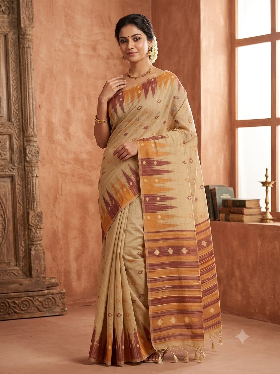 printed & weaving silk sarees