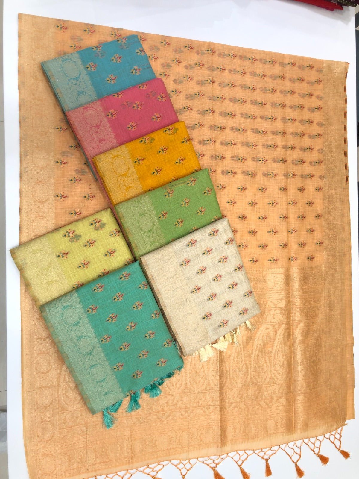 printed & weaving silk sarees