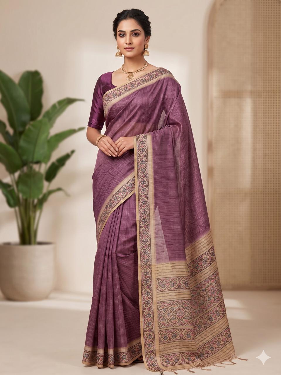 printed & weaving silk sarees