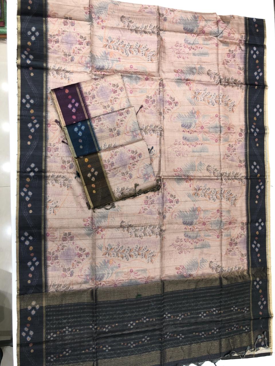 printed & weaving silk sarees