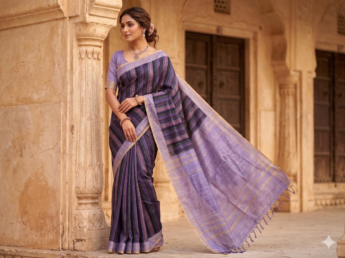 printed & weaving silk sarees