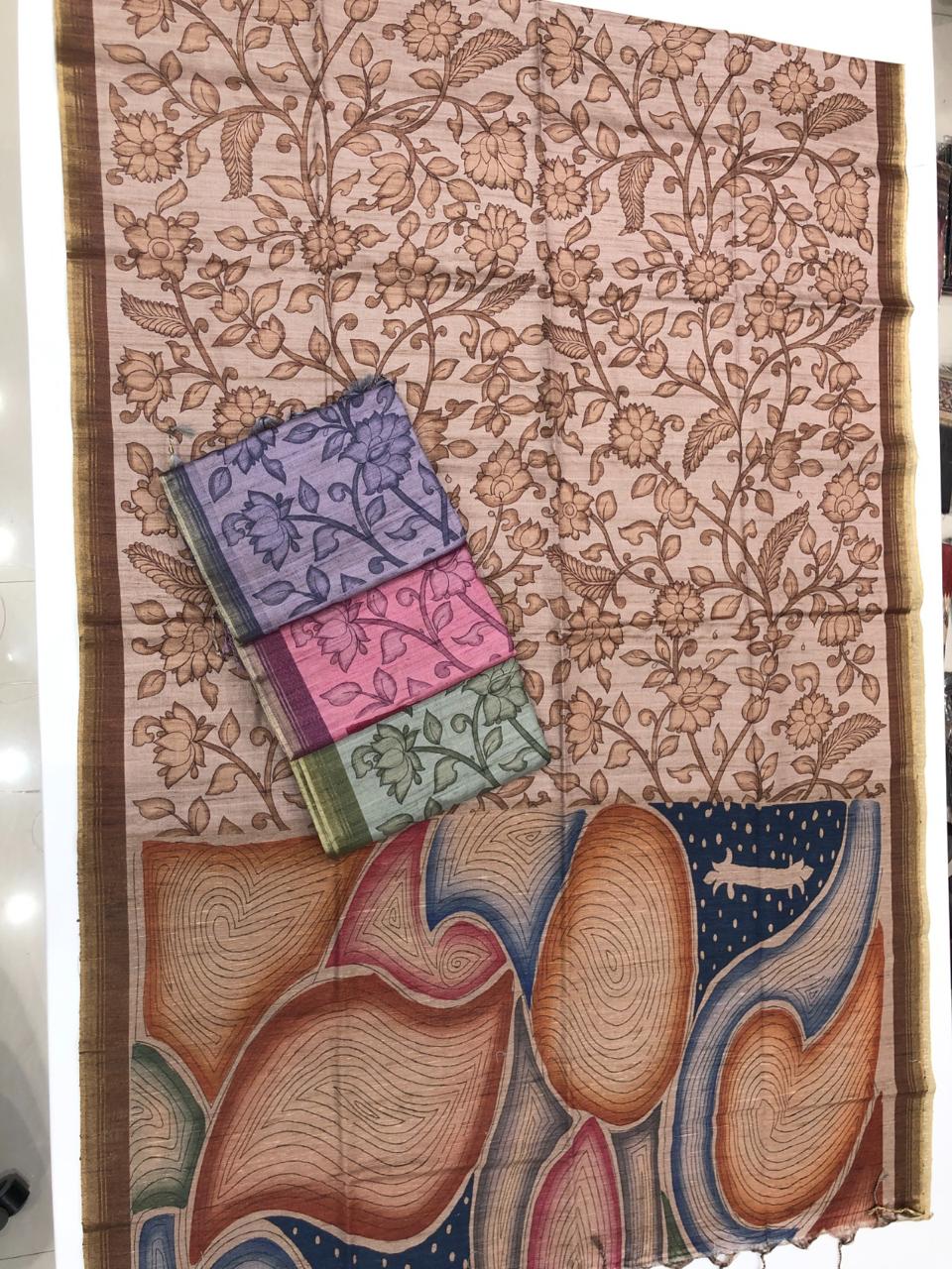 printed & weaving silk sarees