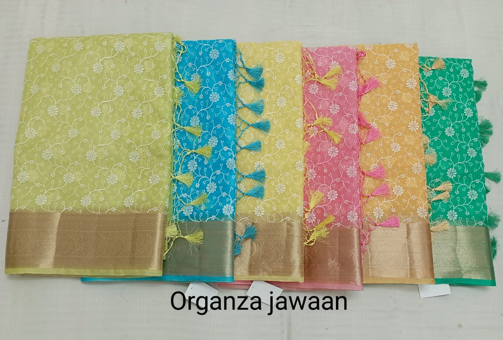 EMBROIDERY & THREAD WORK SAREES
