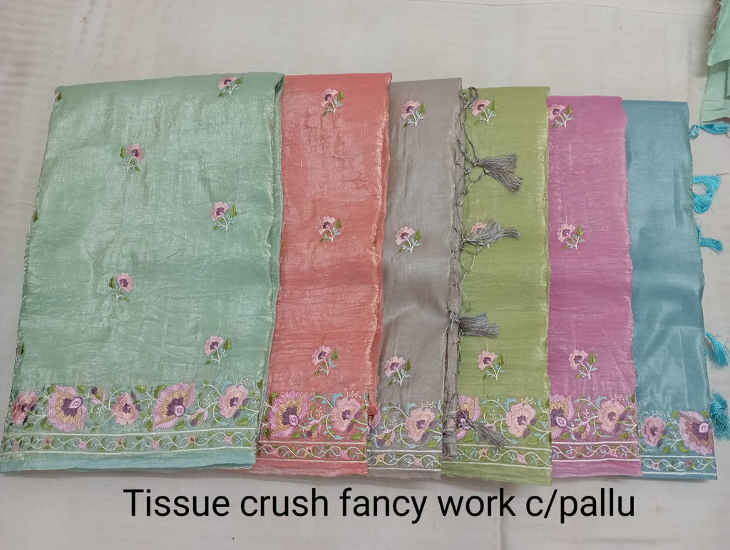 EMBROIDERY & THREAD WORK SAREES