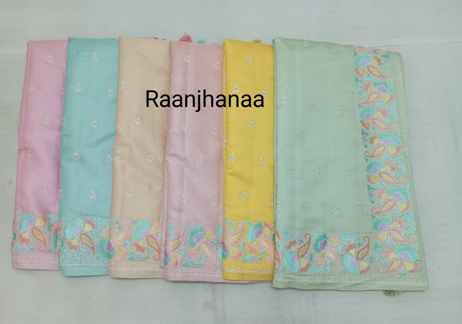 EMBROIDERY & THREAD WORK SAREES