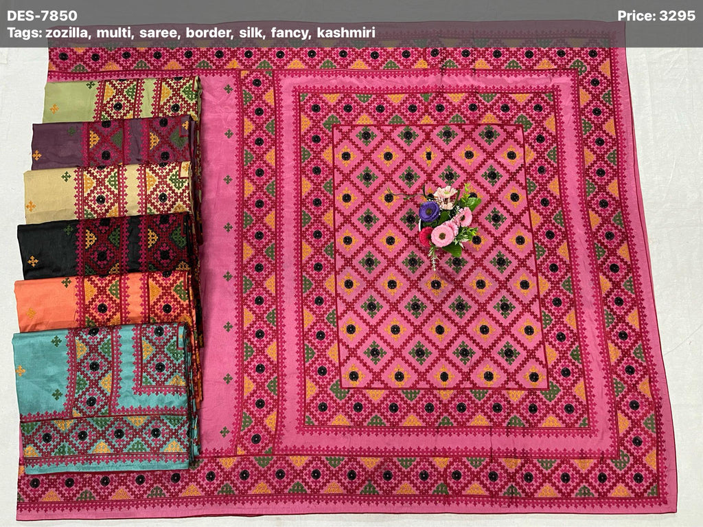 Bolpur designs Embroidery sarees