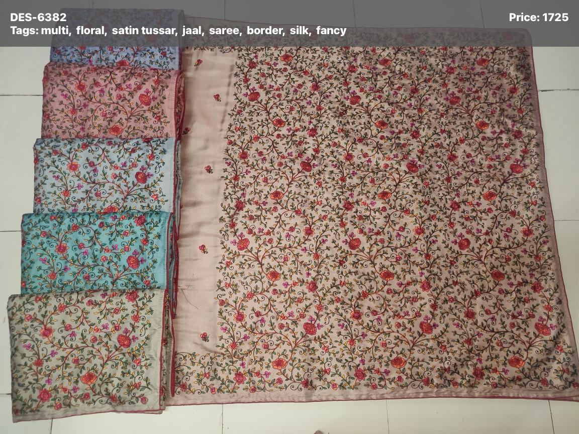 Bolpur designs Embroidery sarees