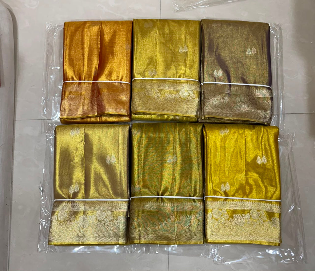 TISSUE SAREES