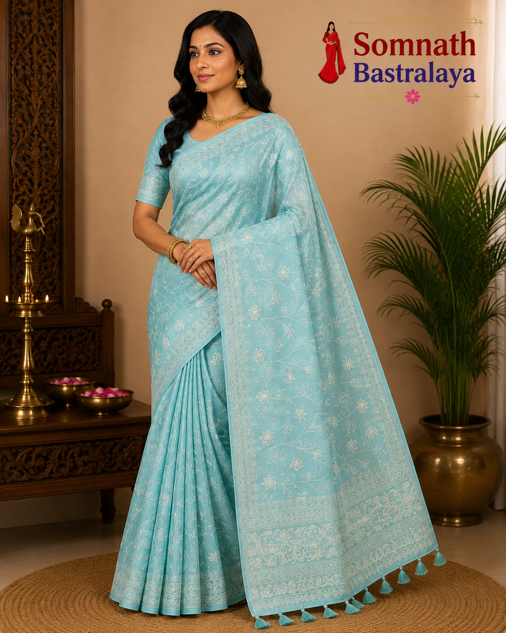 EMBROIDERY & THREAD WORK SAREES