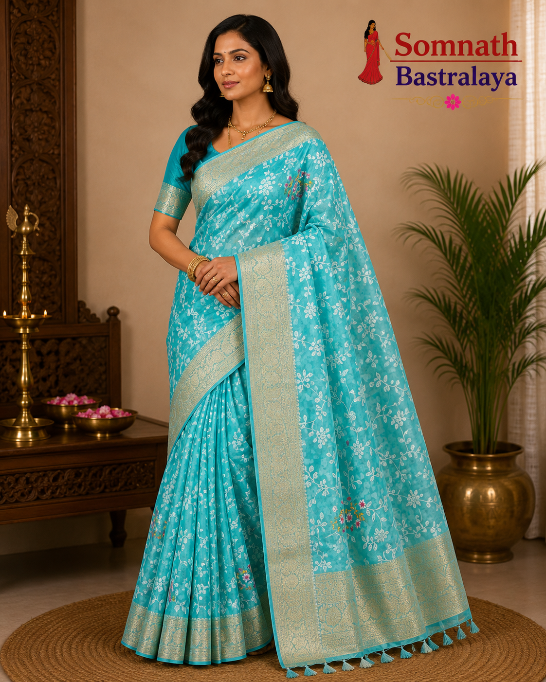 EMBROIDERY & THREAD WORK SAREES