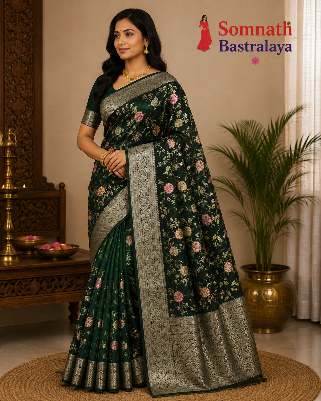 EMBROIDERY & THREAD WORK SAREES