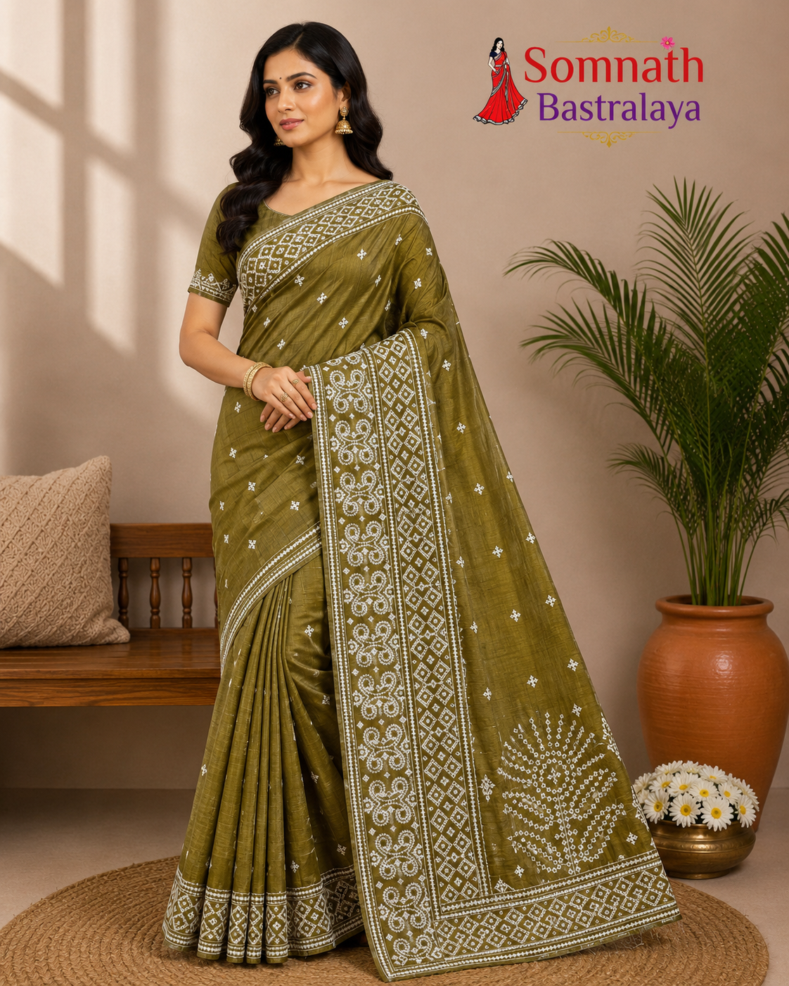 GUJRATI WORK SAREES
