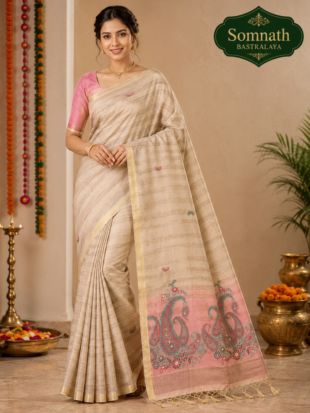 printed & weaving silk sarees