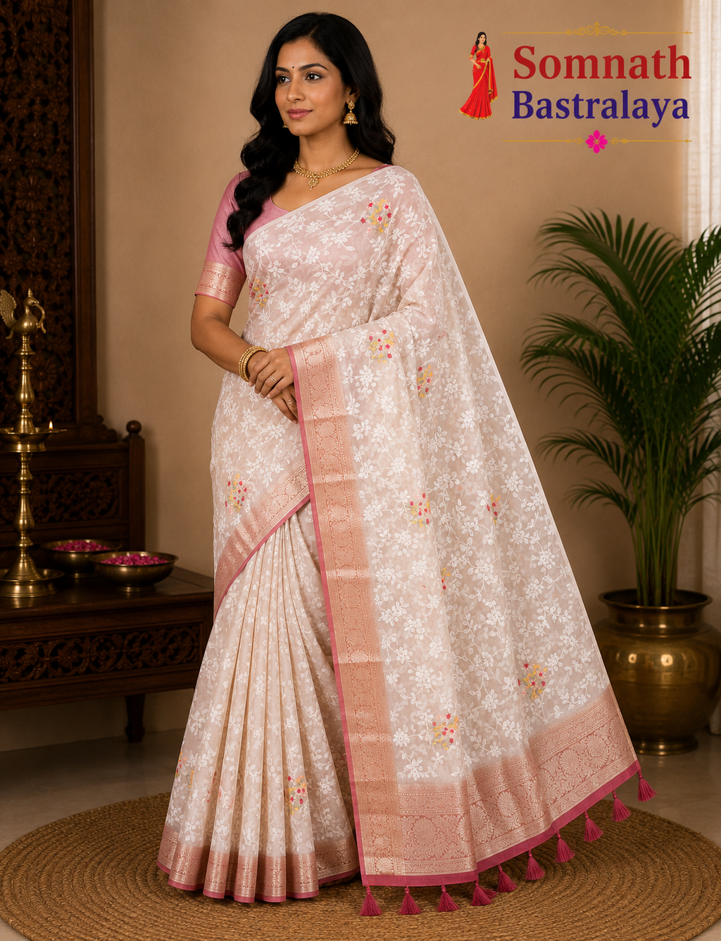 EMBROIDERY & THREAD WORK SAREES
