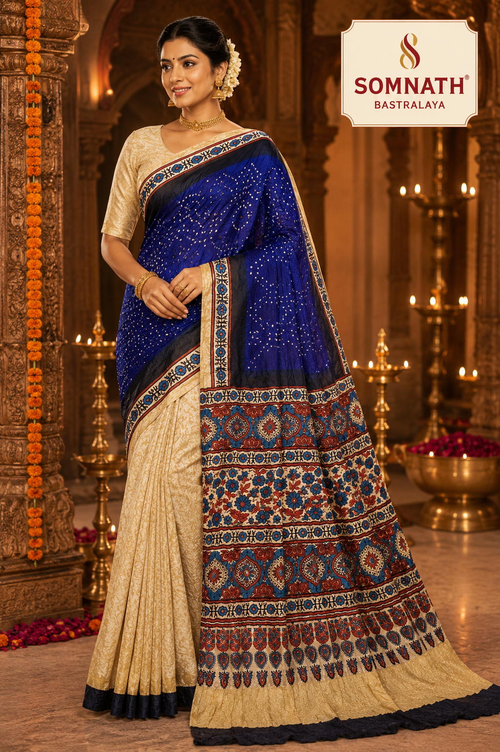 bandhej sarees