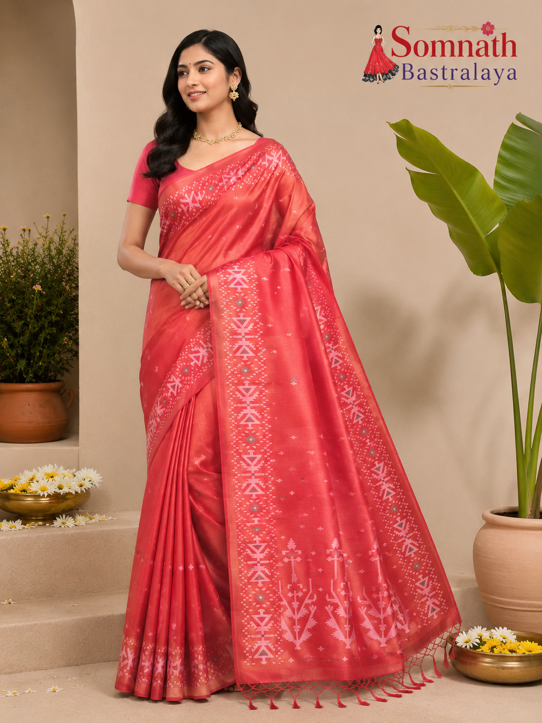 JAMDANI TUSSAR SAREES
