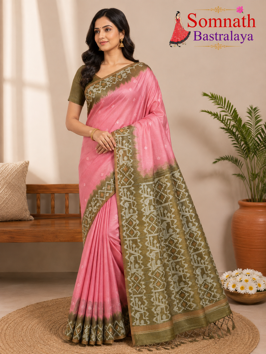 JAMDANI TUSSAR SAREES