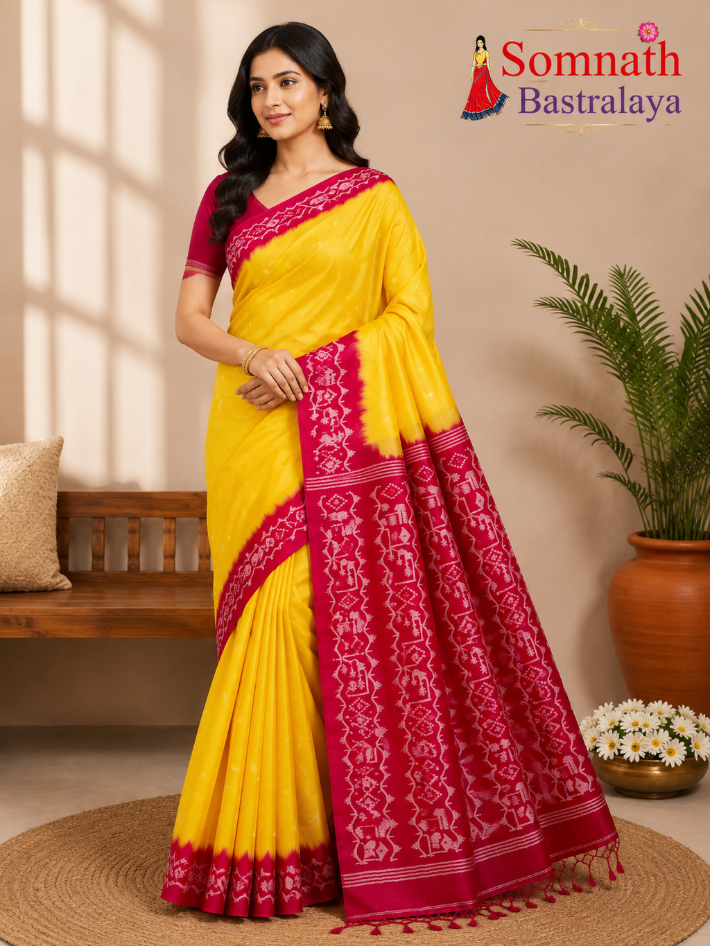 JAMDANI TUSSAR SAREES