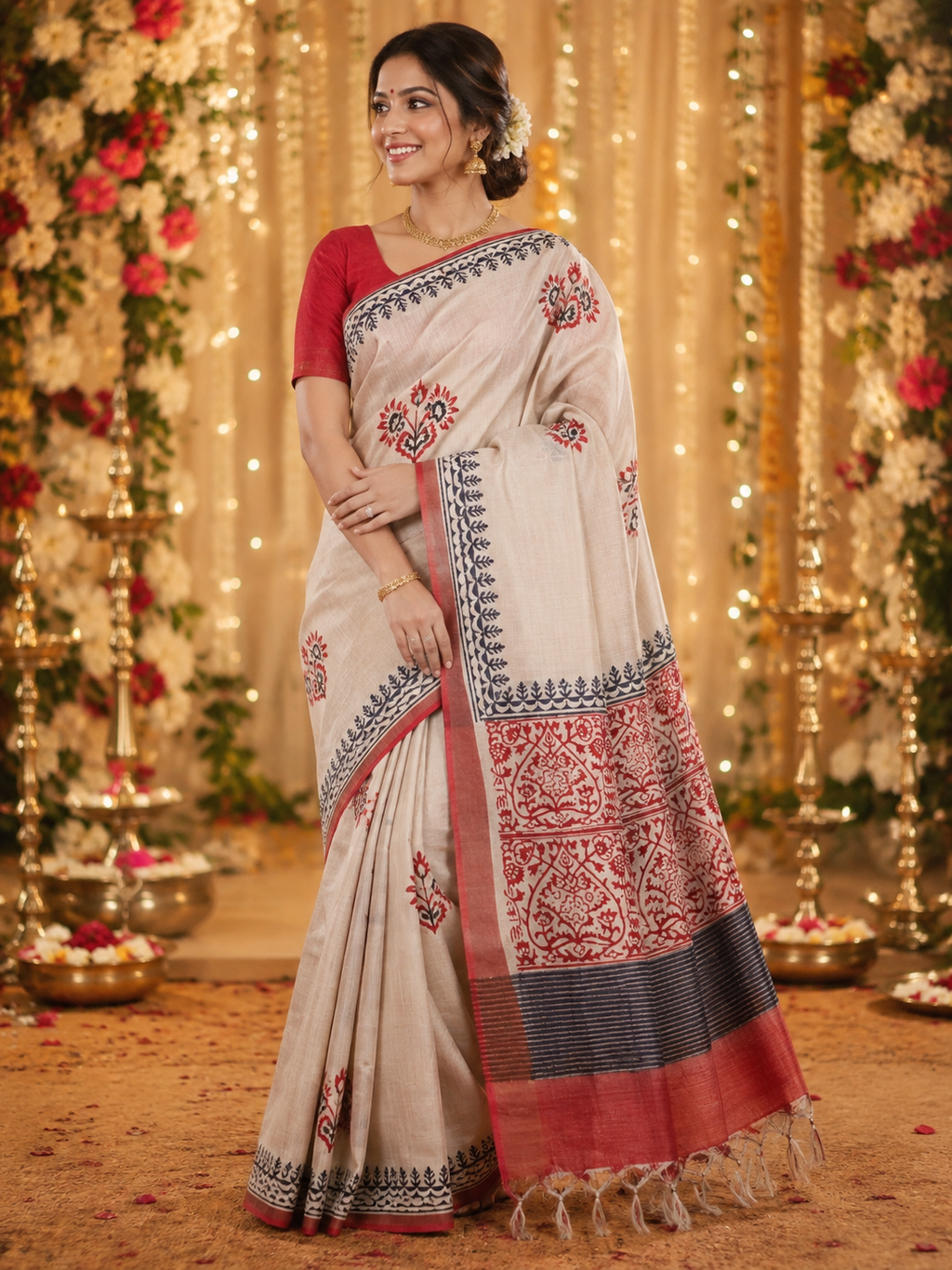 pure silk saree