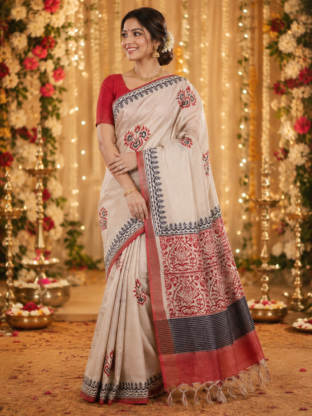 pure silk saree