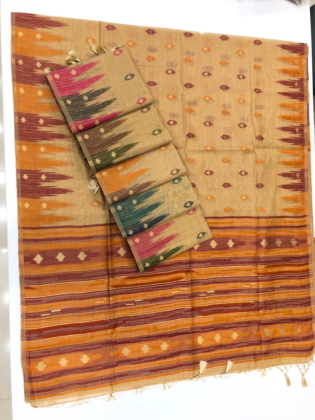 printed & weaving silk sarees
