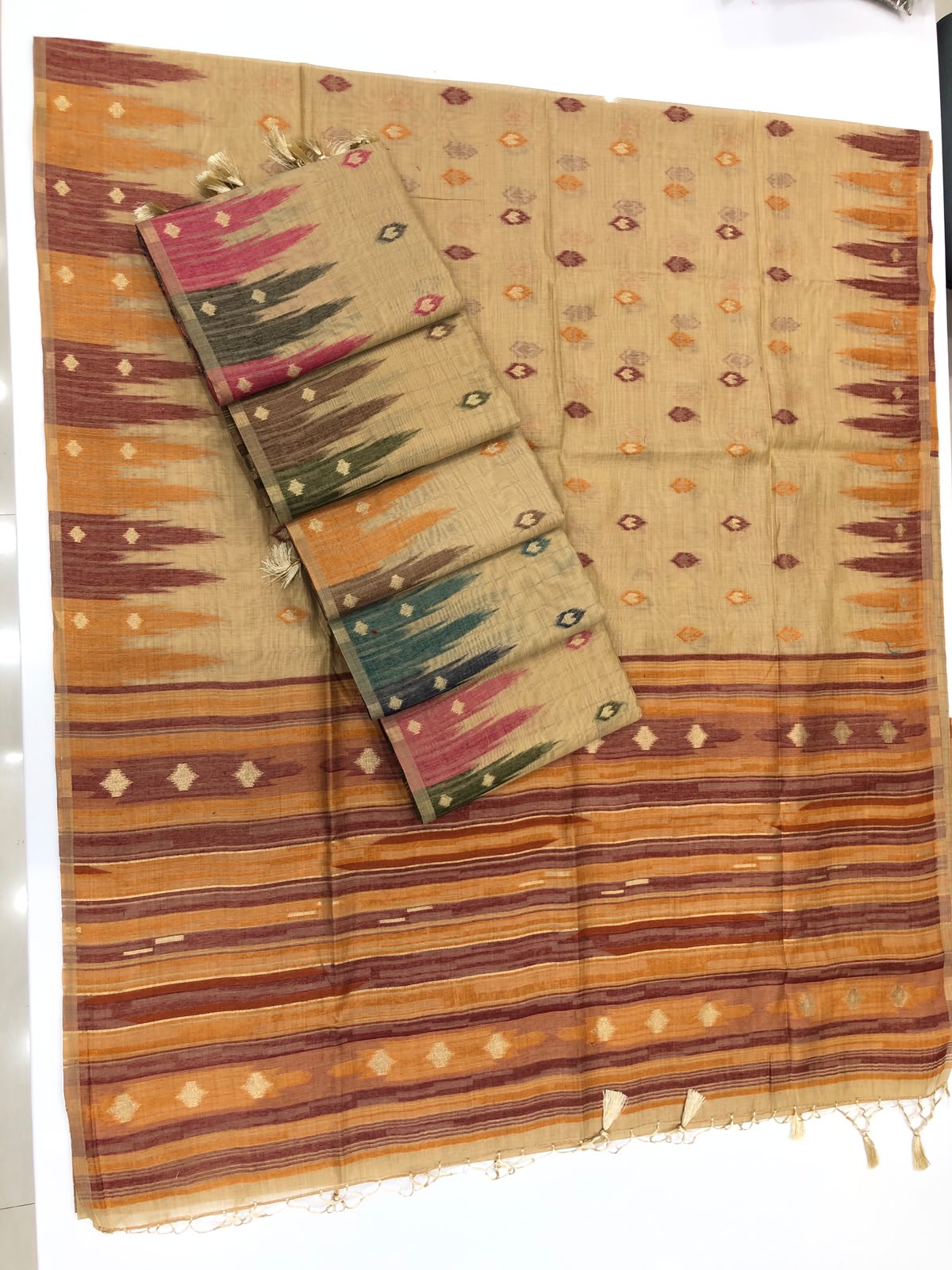 printed & weaving silk sarees