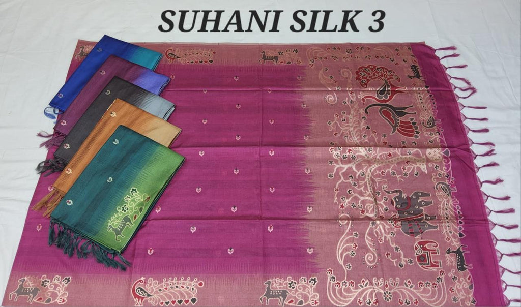 fashionable silk saree